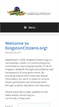 Mobile Screenshot of kingstoncitizens.org